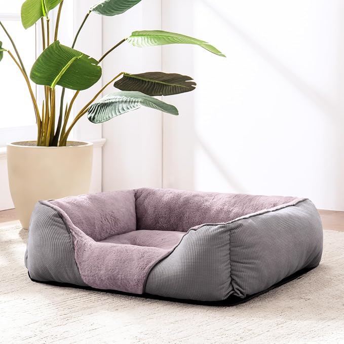 MIXJOY Dog Beds for Medium Dogs Washable, Calming Pet Bed Medium Size Dog - Image 5
