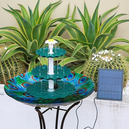 AISITIN 3 Tiered Bird Bath - Image 4