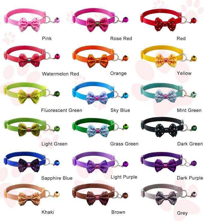 18Pcs Puppy Collars, Cat ID Collars - Image 4