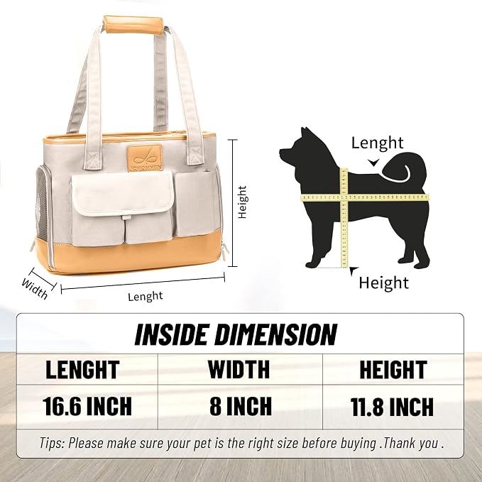 Dog Carrier, Cat Carrier, Pet Carrier, Foldable Waterproof Premium PU Leather - Image 5
