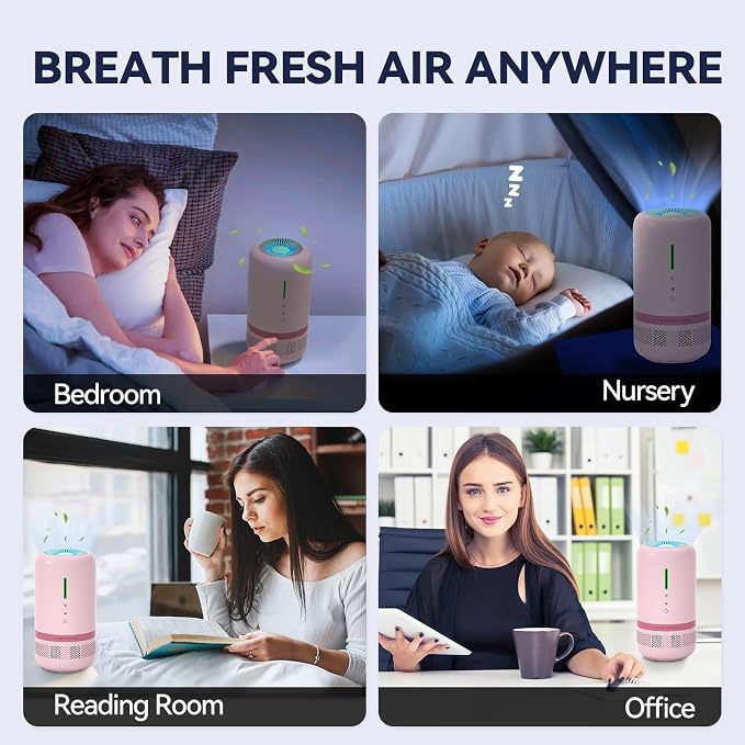Air Purifiers for Home, HEPA Air Purifier for Room up to 960ft², Air Purifiers - Image 8