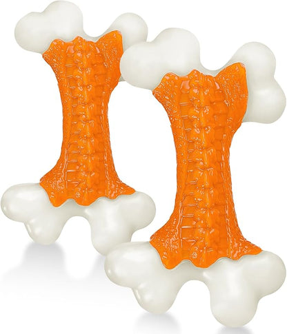 Dog Toys 2 Pack, Dog Toys for Aggressive Chewers Large Breed, Aggressive Chew by KserooDogToys