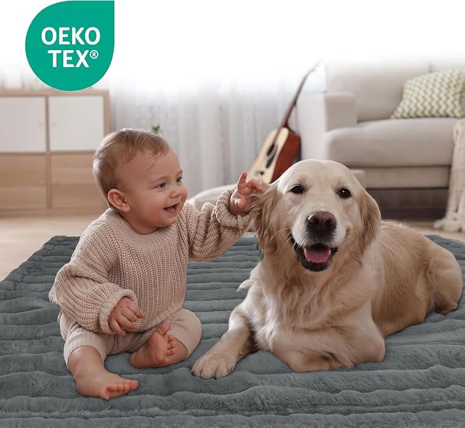 Waterproof Dog Blanket for Bed, Luxury Plush Washable Large Dogs Blankets for - Image 3