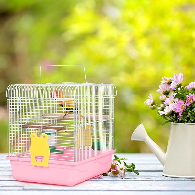 Small Bird Cage, Lightweight Travel Birdcages - Image 6