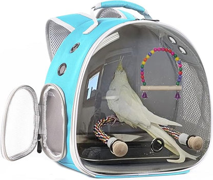 Portable Parrot Travel Cage Carrier by Unknown