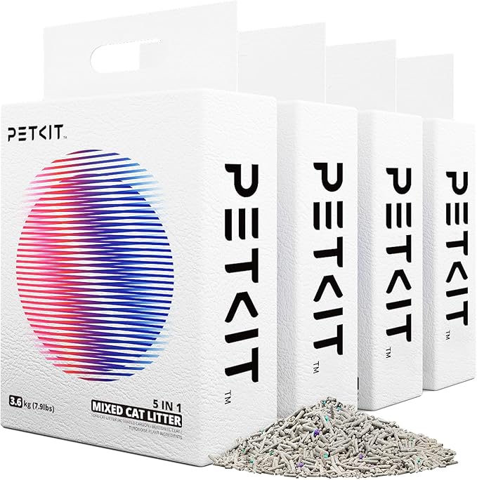 PETKIT Mixed Cat Litter Fast Clumping, Ultra Absorbent, 100% Natural by PETKIT