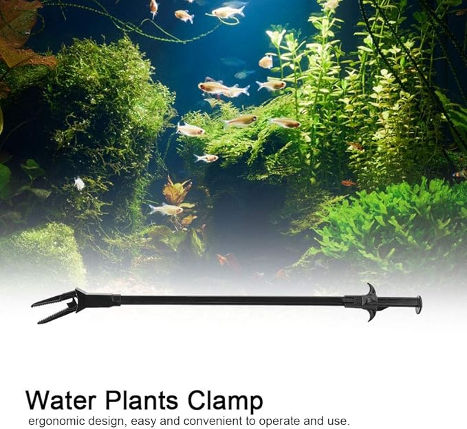 Professional Aquarium Cleaning Tongs, Extra Long Plastic Tweezers, Fish Tank - Image 3