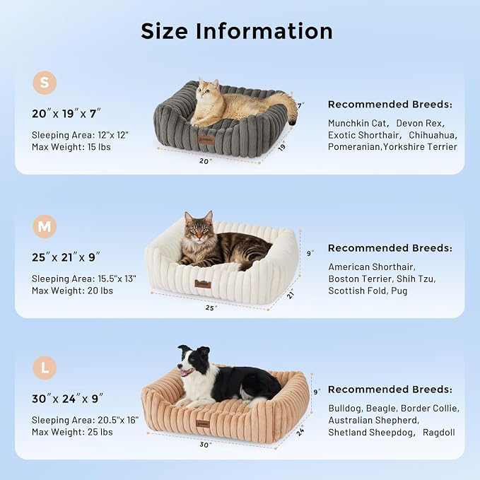 Large Cat Beds - Orthopedic Dog Bed - Image 2