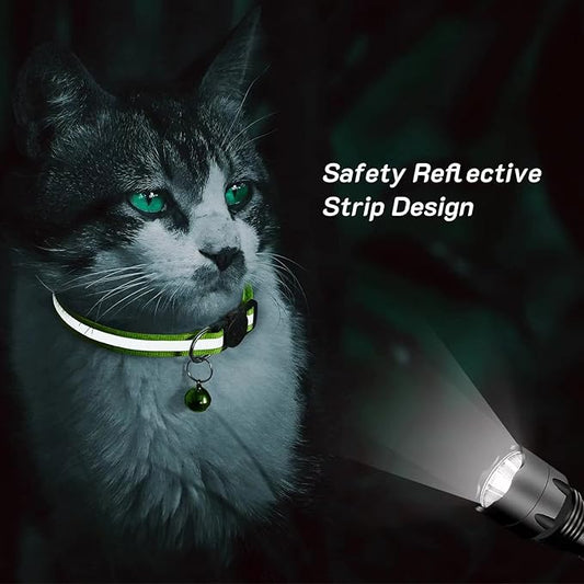 14 Pack Airtag Cat Collar Reflective-Breakaway - Image 2