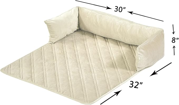 Brilliant Sunshine Premium Calming Dog Bed Mat, Silky Velvet, Removable - Image 3