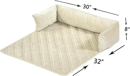 Brilliant Sunshine Premium Calming Dog Bed Mat, Silky Velvet, Removable - Image 3