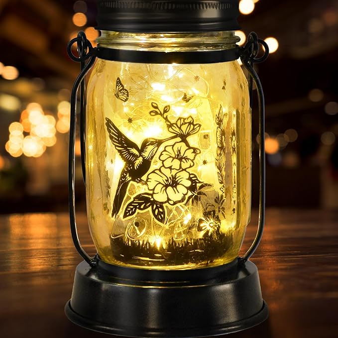 Solar Lanterns Outdoor Garden Decor Valentine's Day Gifts by kyoryuger