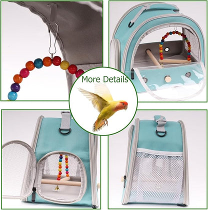Portable Parrot Travel Cage Carrier - Image 9