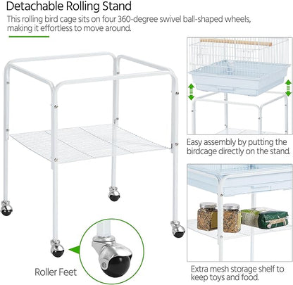 Yaheetech Play Open Top Parrot Bird Cages - Image 7