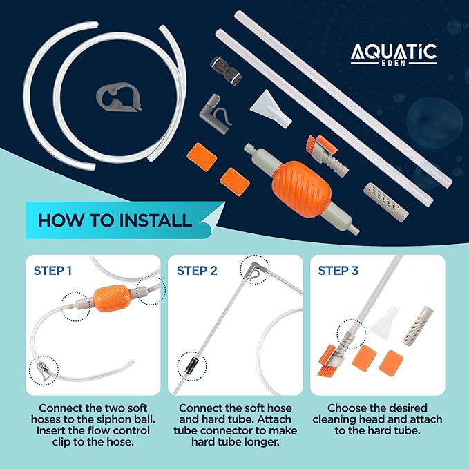 Aquarium Siphon Vacuum & Water Changer Kit - Image 5