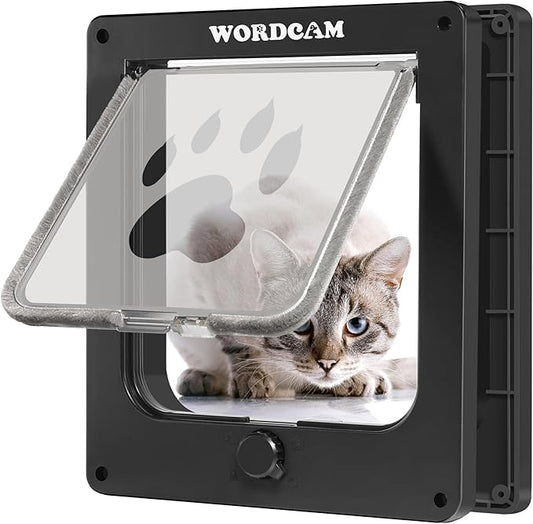Wordcam Large Cat Door, Robust Cat Door by Wordcam