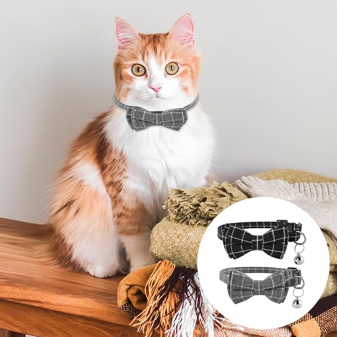 Jeffdad 2Pcs Cat Collar Breakaway, Cat Collar - Image 6