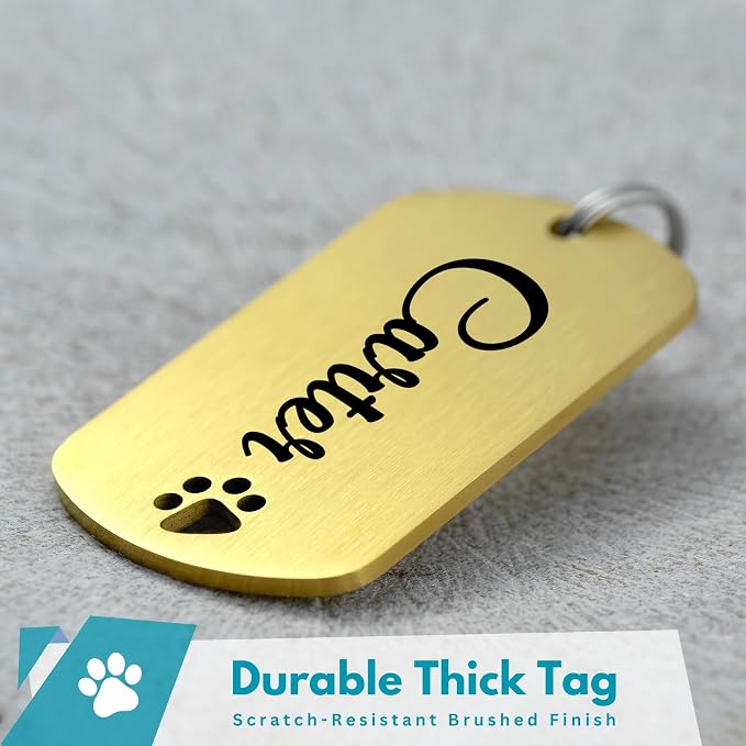Ultra Joys Dog Tags Personalized - Image 2