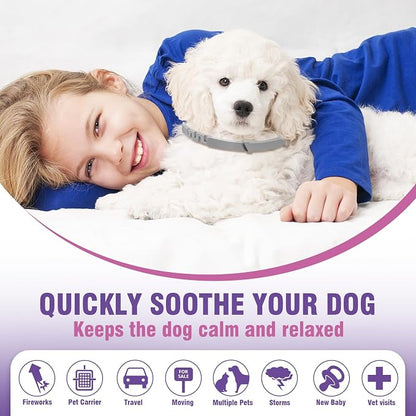 Calming Collar for Dogs 4 Packs Dog Pheromone Calm Collars Relief Anxiety - Image 4