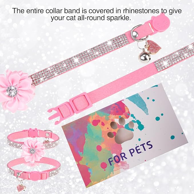 Rhinestone Cat Collar Breakaway - Image 6