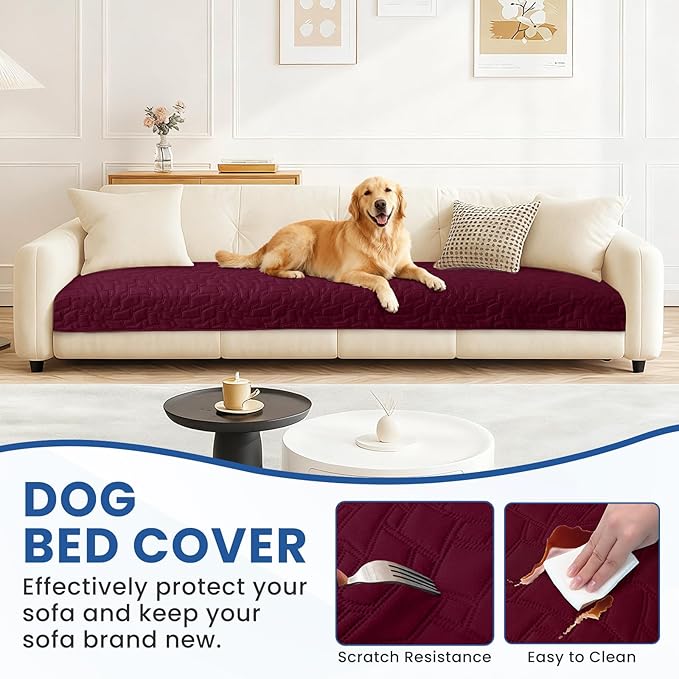 Waterproof Dog Bed Cover Pet Blanket, Soft Couch Cover - Image 6