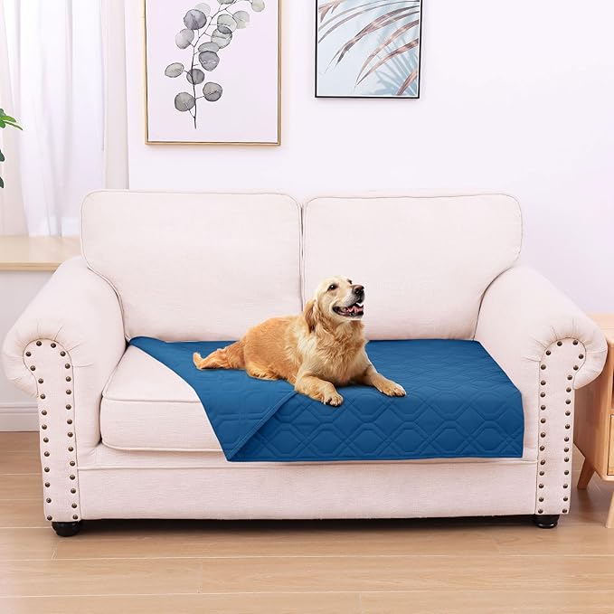 hyha Waterproof Dog Bed Blanket, Soft Pet Blankets, Waterproof Couch Cover by hyha