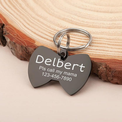 Anavia Personalized Pet ID Tags, Stainless Steel Glossy Laser Engraved Dog Cat - Image 8