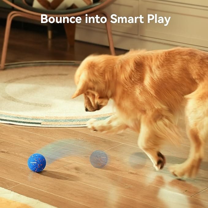 Cheerble Smart Interactive Dog Toy, Wicked Ball AIR, Automatic Moving, and - Image 3