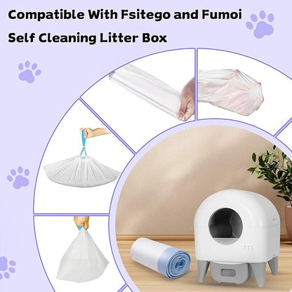 20 Count 26" x 11.8" Cat Litter Box Liners - Image 3