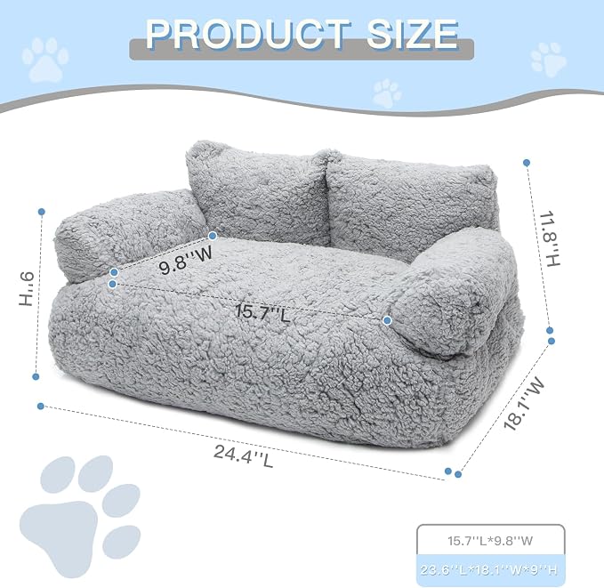 Plush Cat Couch Bed - Image 2