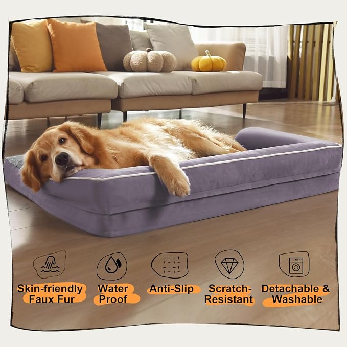 Small Dog Bed Waterproof Orthopedic Dog Beds - Image 6