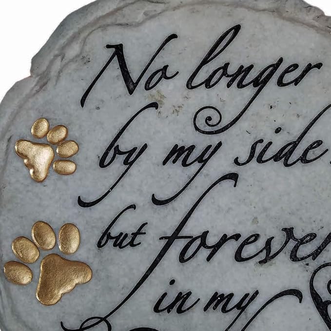 Spoontiques - Garden Décor - No Longer by My Side Stepping Stone - Decorative - Image 4