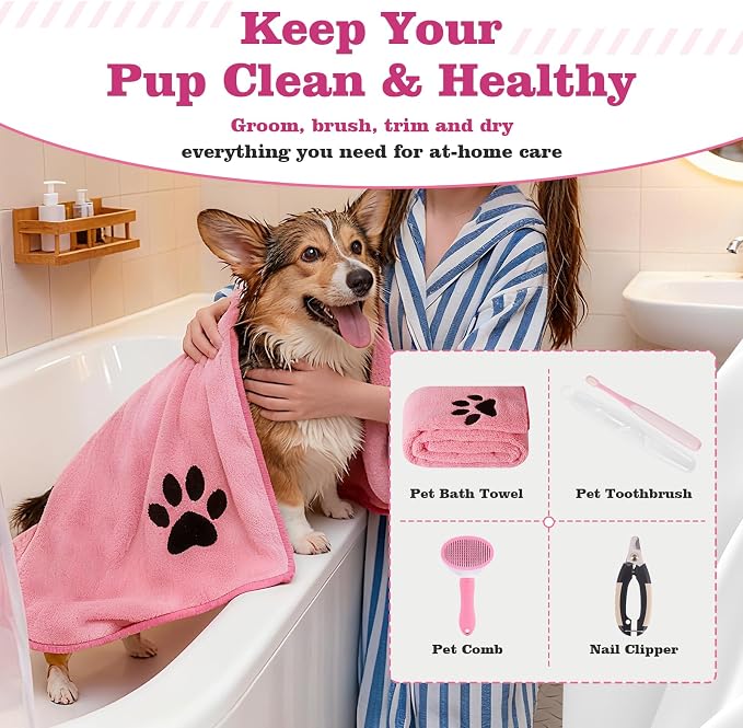 Puppy Supplies Starter Kit – Puppy Essentials and Dog Stuff Set - Image 4