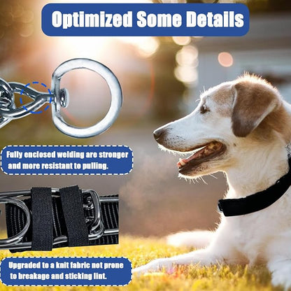 Prong Training Collar for Dogs, Rotating Ring Welding, Adjustable Dog Training - Image 2