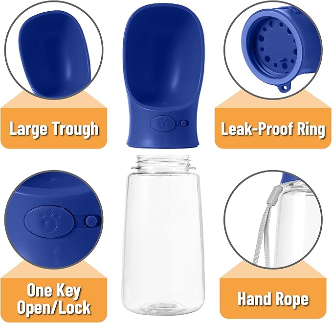 Mr. Pen Portable Dog Water Bottle, 19 oz, Travel Dog Water Bottle Dispenser - Image 5