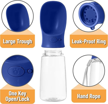 Mr. Pen Portable Dog Water Bottle, 19 oz, Travel Dog Water Bottle Dispenser - Image 5