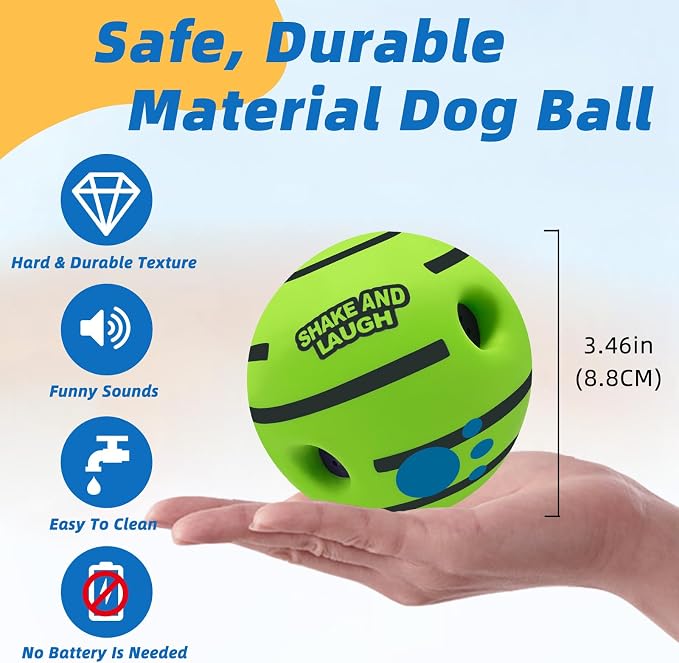 Dog Toys Ball, Interactive Dog Ball, Shaking - Image 4