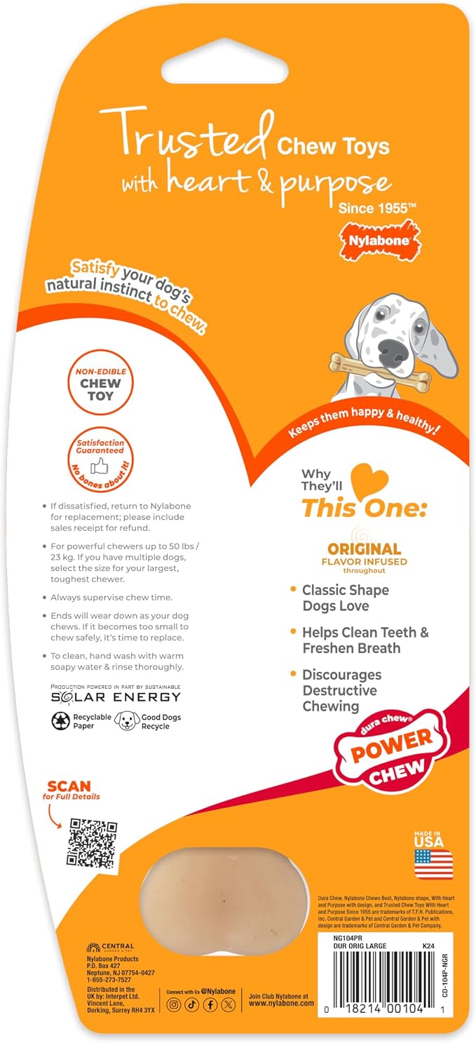 Nylabone Original Bone Power Chew Toy - Image 10