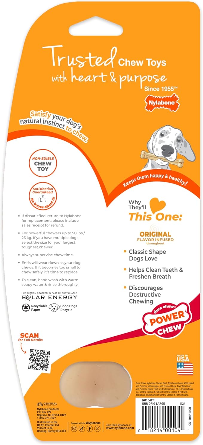 Nylabone Original Bone Power Chew Toy - Image 9