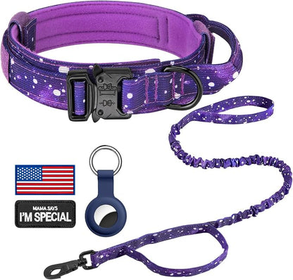 DAGANXI Tactical Dog Collar, Adjustable Military Training Nylon Dog Collar by DAGANXI