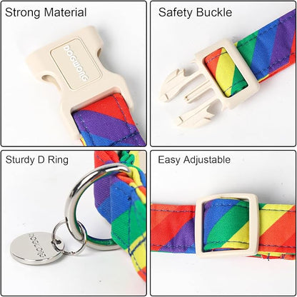 DOGWONG Rainbow Dog Collar - Image 3