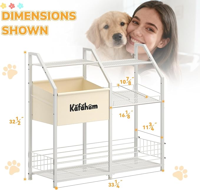 KAFAHOM Dog Toy Basket, Dog Toy Box - Image 5