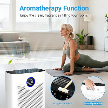 Air Purifiers for Home Large Room Up to 2216 Ft², Cobectal Pet Air Cleaner - Image 5