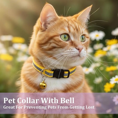 TIESOME 6 Pcs Reflective Cat Collar - Image 5
