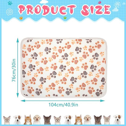 Tatuo 4 Pcs Dog Blanket for Pet Cat Blankets Indoor Puppy Teething Stuff Toys - Image 5