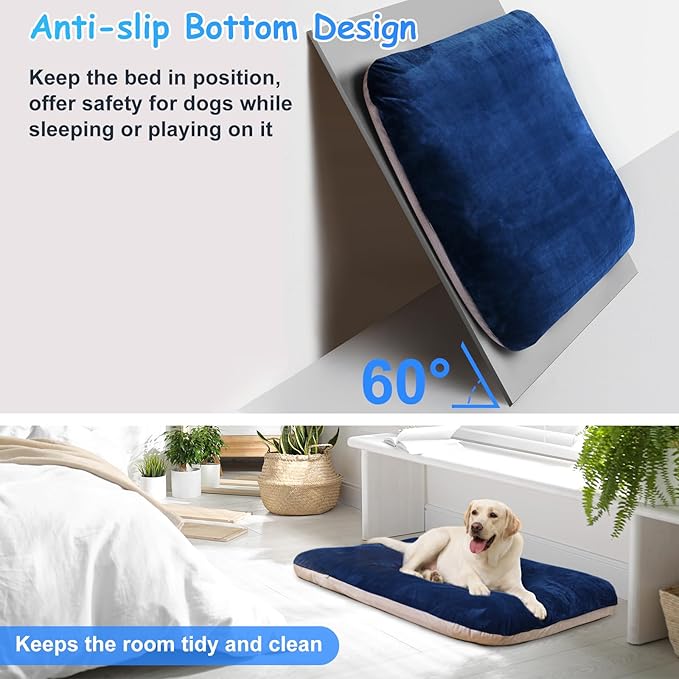 Magic Dog Super Soft Extra Large Dog Bed Jumbo Pet Beds Orthopedic 47 Inch - Image 4