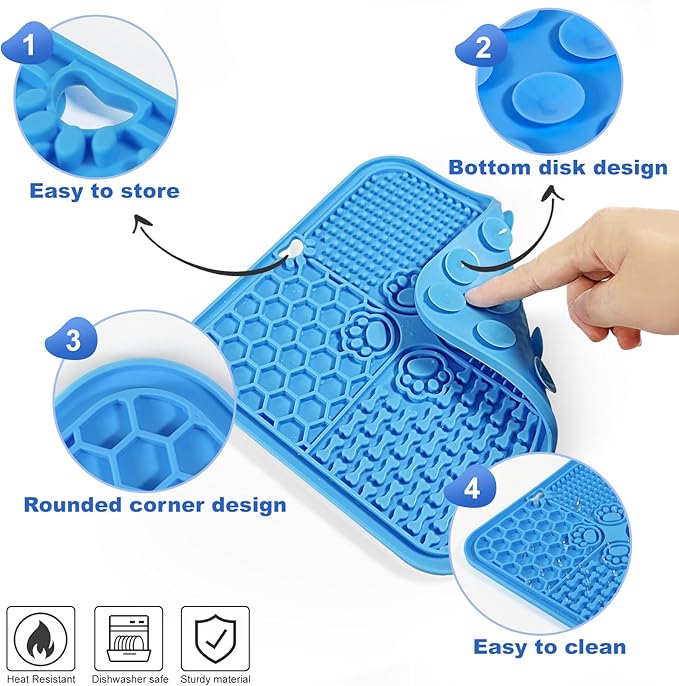 Lick Mat for Dogs, Dog Lick Mat - Image 3