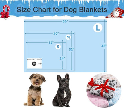 Stuffed Premium Soft Dog Couch Blanket, - Image 4
