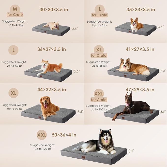 EHEYCIGA Orthopedic XXL Dog Beds - Image 3