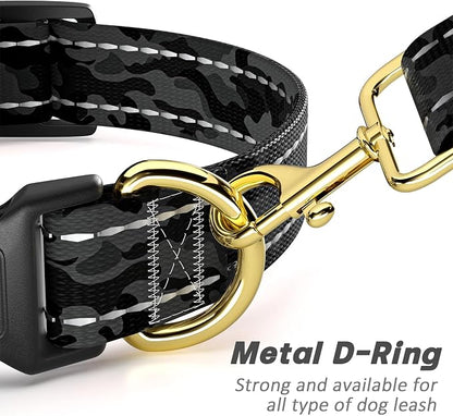 Reflective Dog Collar for Small Dogs Cats, Cute Camouflage Adjustable - Image 5